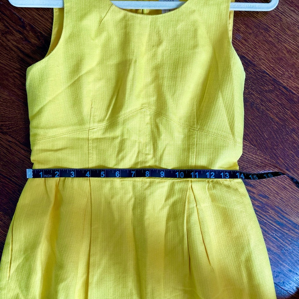 J. Crew Bright Yellow Sheath Dress | 4 - Picture 10 of 11